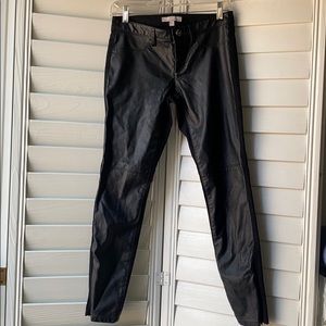 Banana republic Sloan faux leather pants size 0